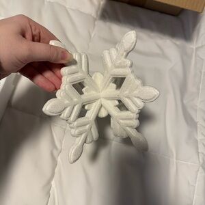 Bath and Body Snowflake Candle Holder